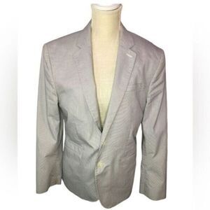 Express Blazer Men’s 38P Grey Fitted Blazer Sport Coat​